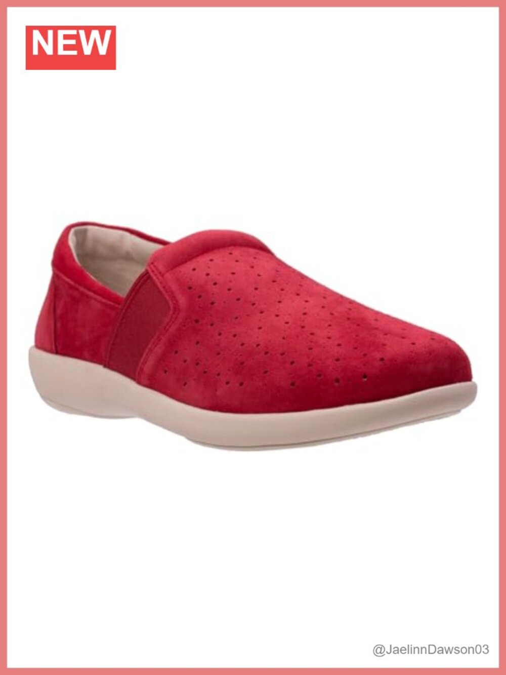 Women's Suede Slip-on Sneakers Orthotic Arch Support Wedge